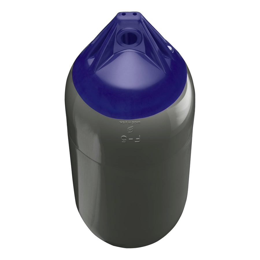 F-5 Standard Polyform Boat Fender - Graphite Blue Ropehold