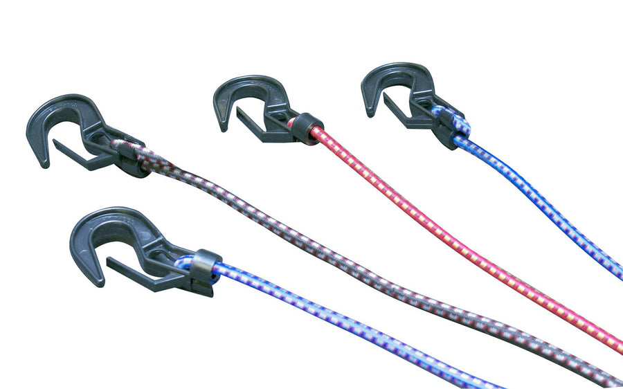 Adjustable Bungey Cord Erickson 06623 with Patented Hook, Multiple Sizes (Pack of 12)
