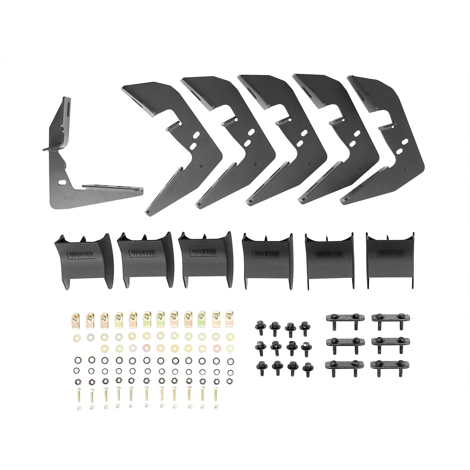 Thrasher Westin 28-81095 Running Boards fits 2015-2025 F150 2022-2025 F150 Lightning 2017-2025 F250 F350 Crew Cab Textured Black Pair