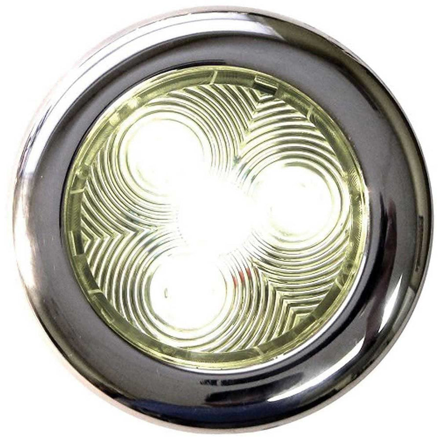 LED-51827-DP T-H Marine Stainless LED Puck Light, 3" - White