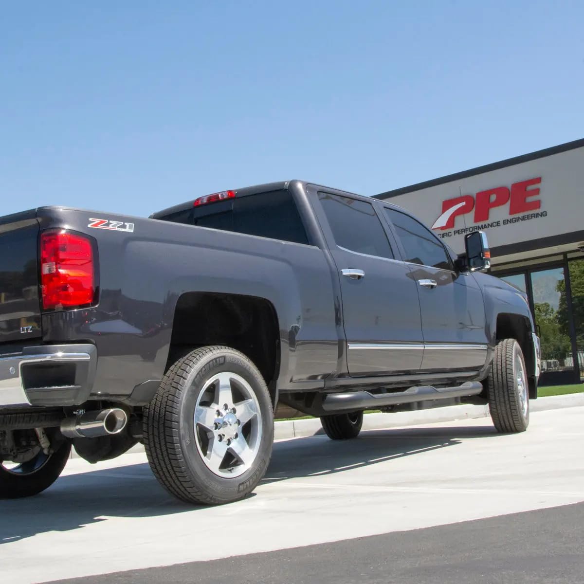 2007-2019 GM Four Inch 6.6L Duramax Performance Exhaust Upgrade Black 304 Stainless Steel