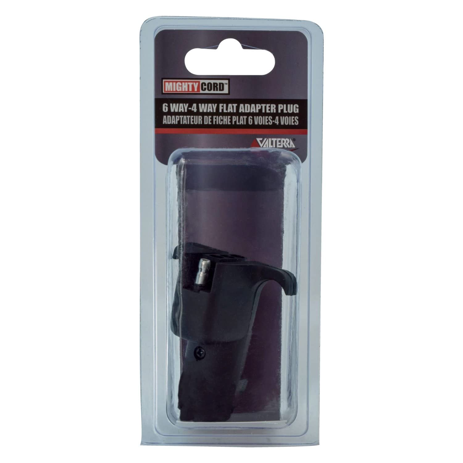 Mighty Cord 6-Way to 4-Way Flat Adapter Plug A10-7264VP (Carded)