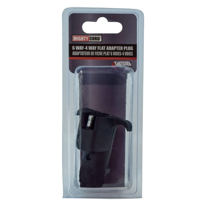 Mighty Cord 6-Way to 4-Way Flat Adapter Plug A10-7264VP (Carded)