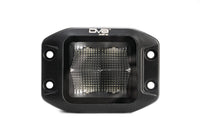 3" DV8 Offroad Elite Series Flush Mount Light Pod | 4,800 Lumen from OSRAM LED's | Bezel-Less Housing w/Heat Fins | IP 68 Rated UV Resistant Lens | Flood Pattern