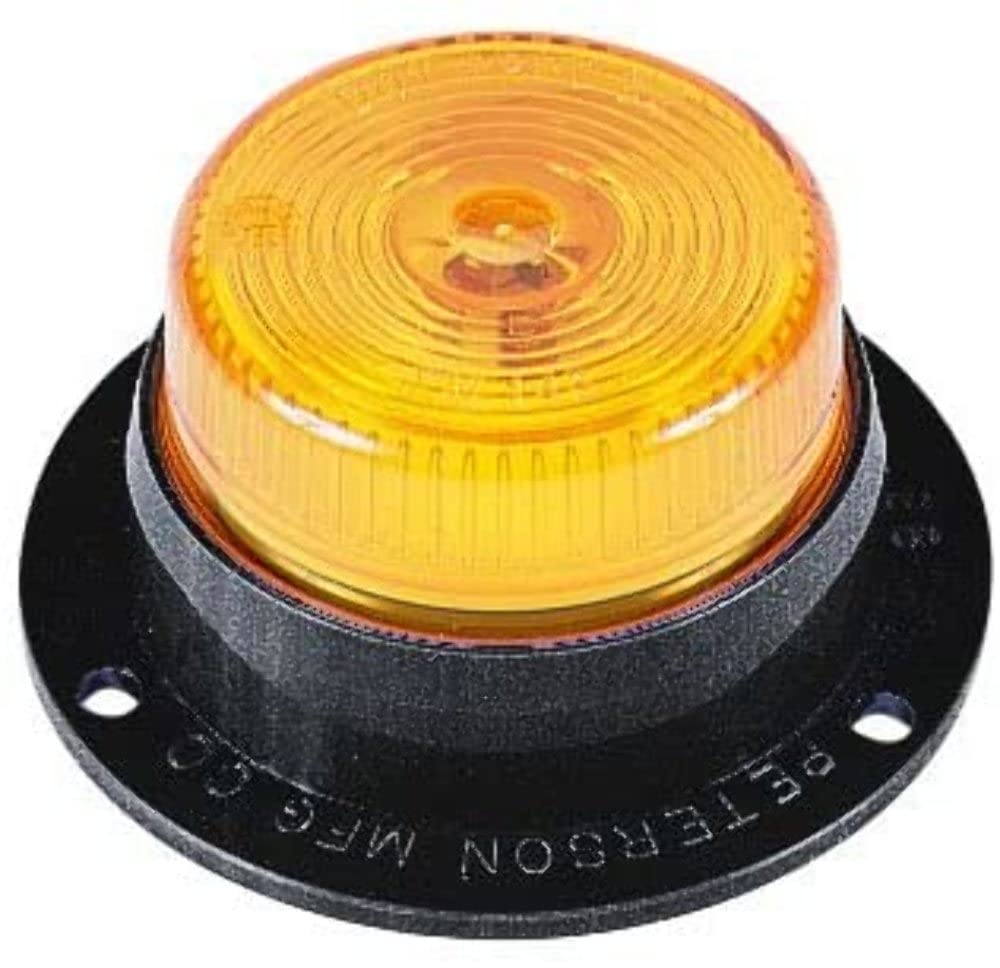 M146SA Peterson Incandescent Marker/Clearance, Pc, Round, Surface Mount, 2"