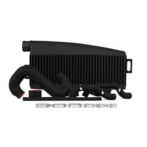 Mishimoto Top-Mount Intercooler MMTMIC-WRX-01BKBK Compatible With Subaru WRX/STI 2001-2007 Black, Black