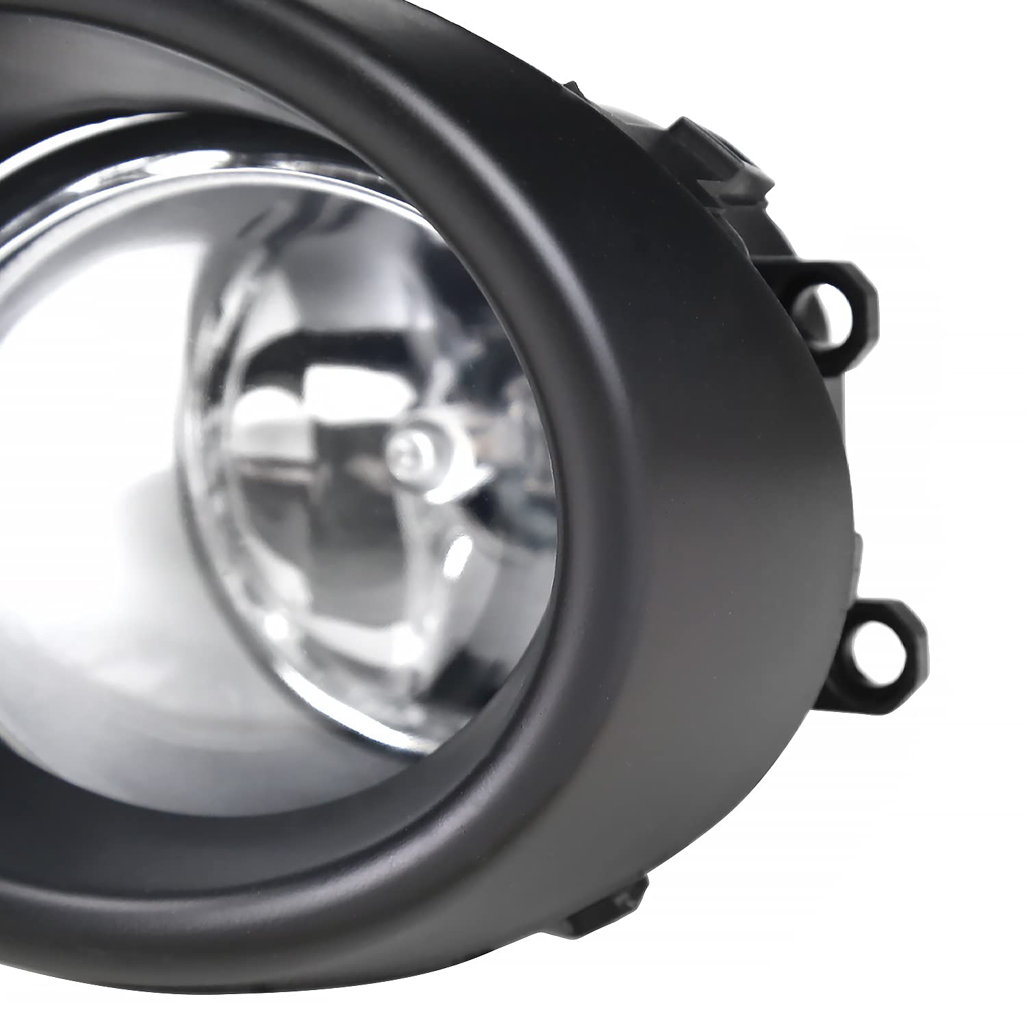 Spec-D Tuning Fog Lights Clear Lens + H11 Bulbs + Switch Included Compatible with Toyota Highlander 2008-2011 L+R Pair Assembly