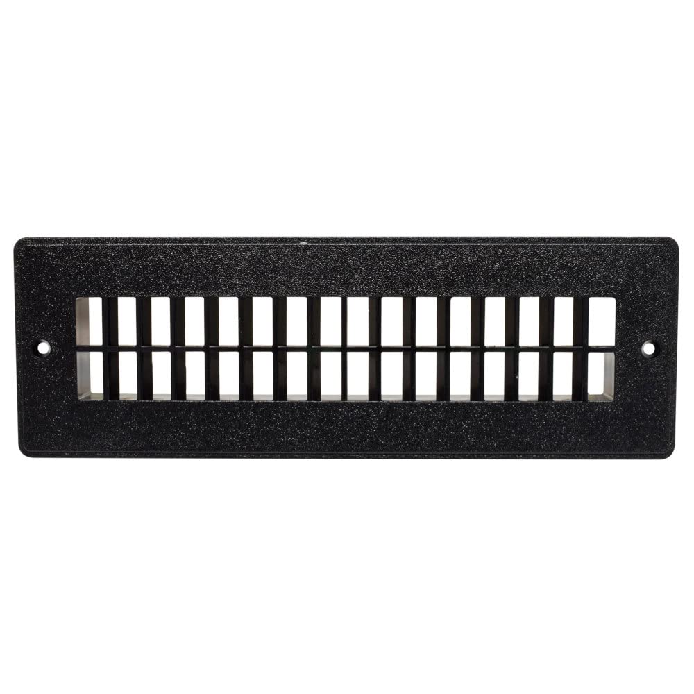 Black VALTERRA A10-3366VP Heat and A/C Floor Register (2-1/4" x 10")