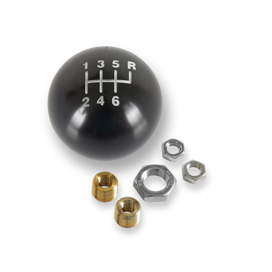 Hurst Billet Shift Knob 163601HST - 6 Speed Pattern - Gloss Black