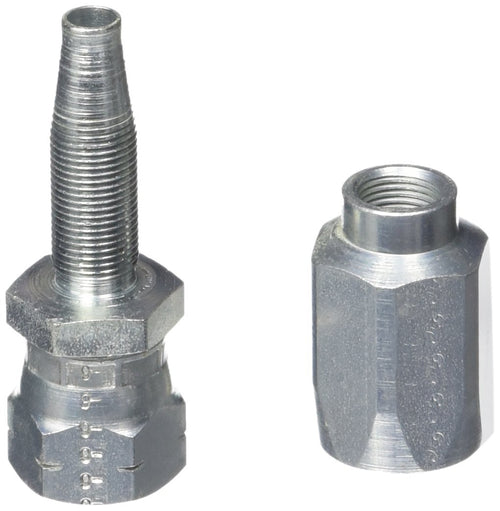 Gates Field Attachable 6C5-6RFSX for C5C, C5D and C5M Hose, Female SAE 45 Flare Swivel, Steel, 5/16" ID (Pack of 1)