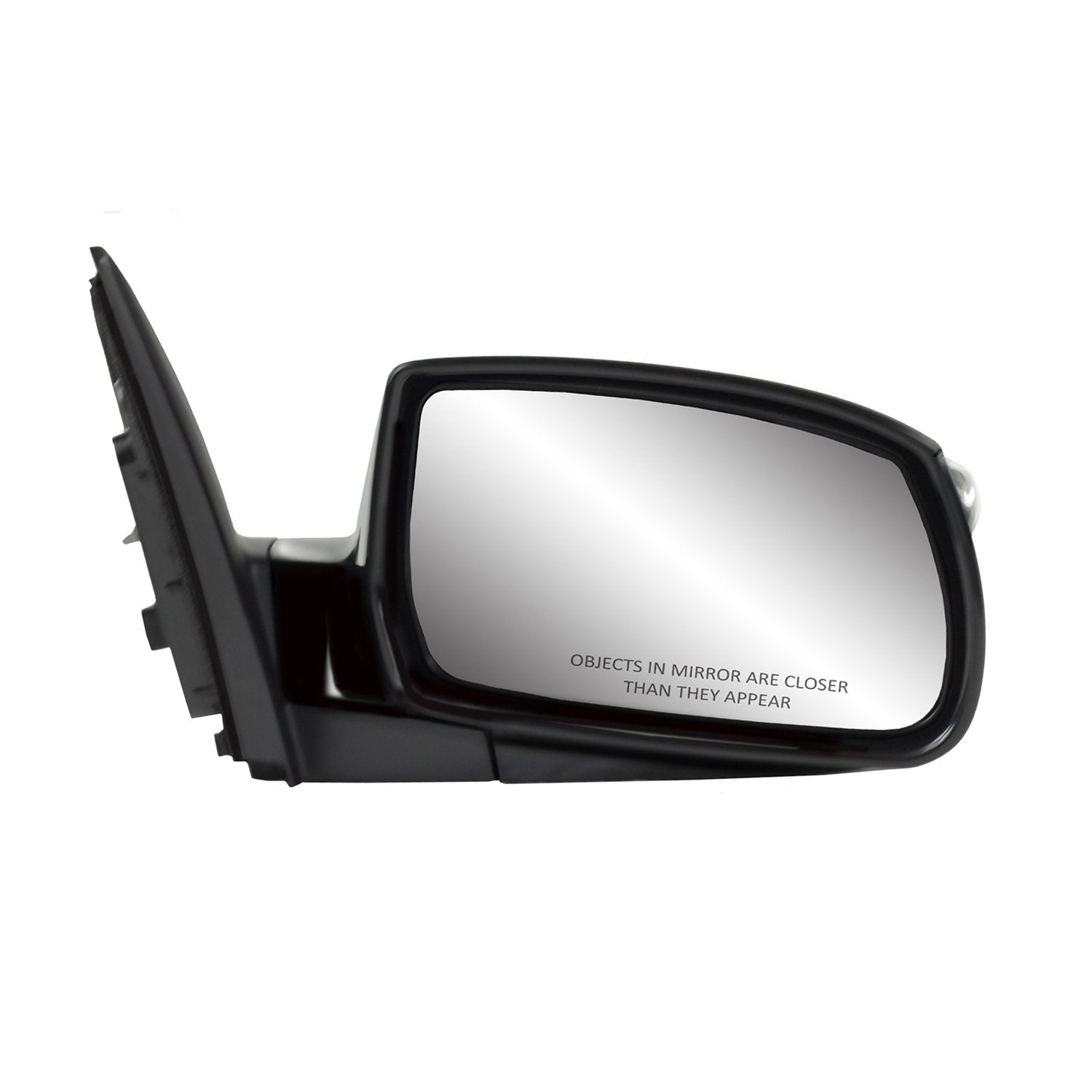 Fit System Side Passenger Mirror for Hyundai Tucson, Textured Black w/PTM Cover, w/Turn Signal, Foldaway, Heated Power