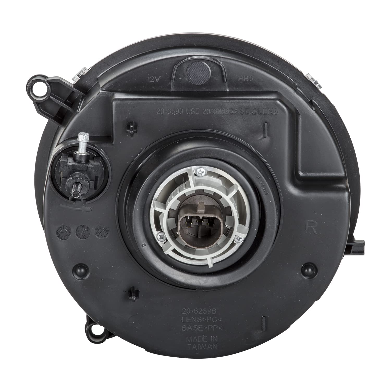 Jeep Liberty TYC 20-6593-00 Passenger Side Headlight Assembly