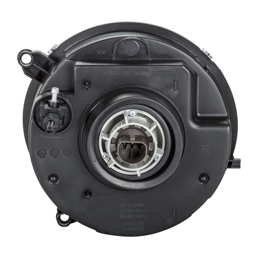 Right TYC Headlight Assembly Compatible with 2005-2007 Jeep Liberty