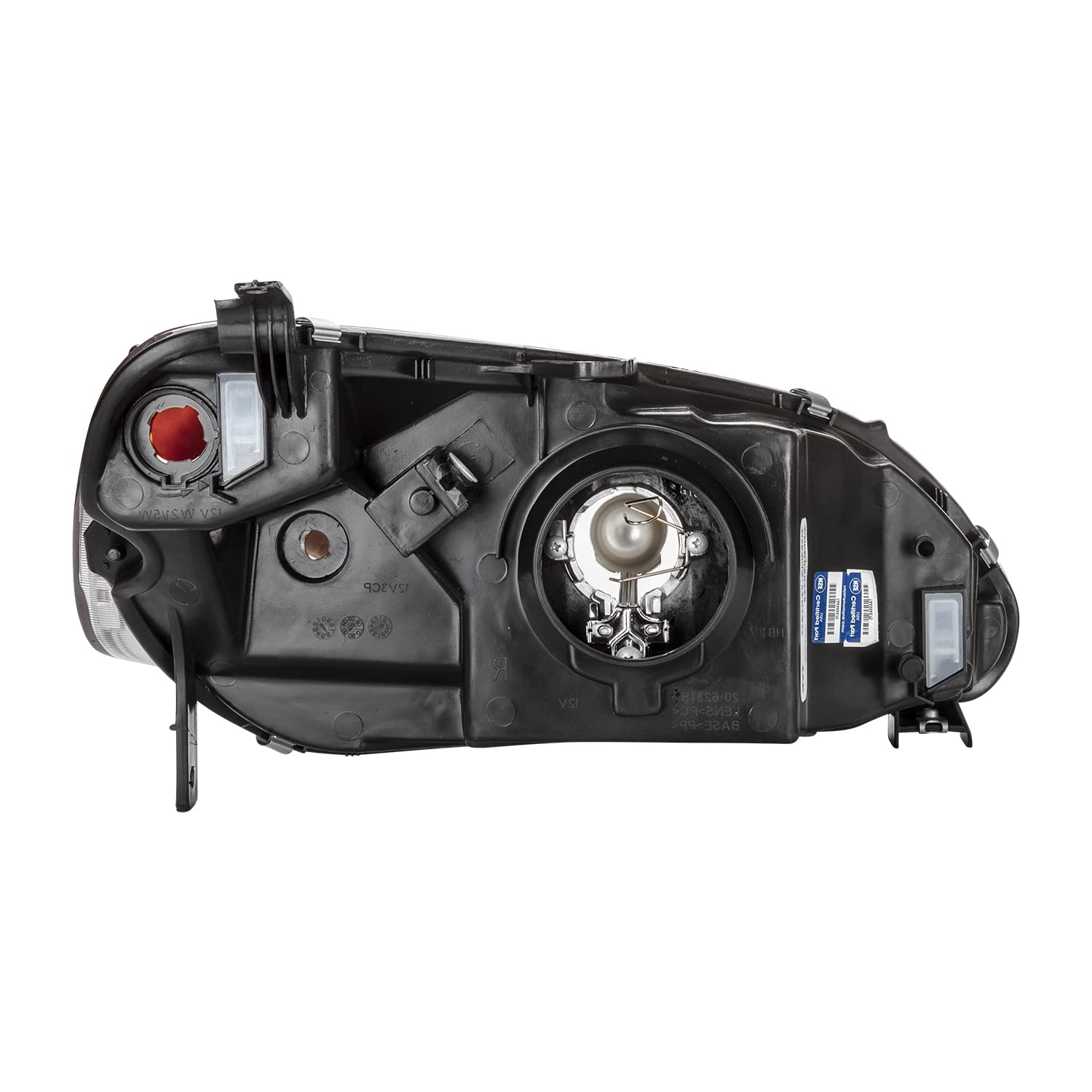 Left TYC Headlight Assembly Compatible with 2001-2003 Honda Civic
