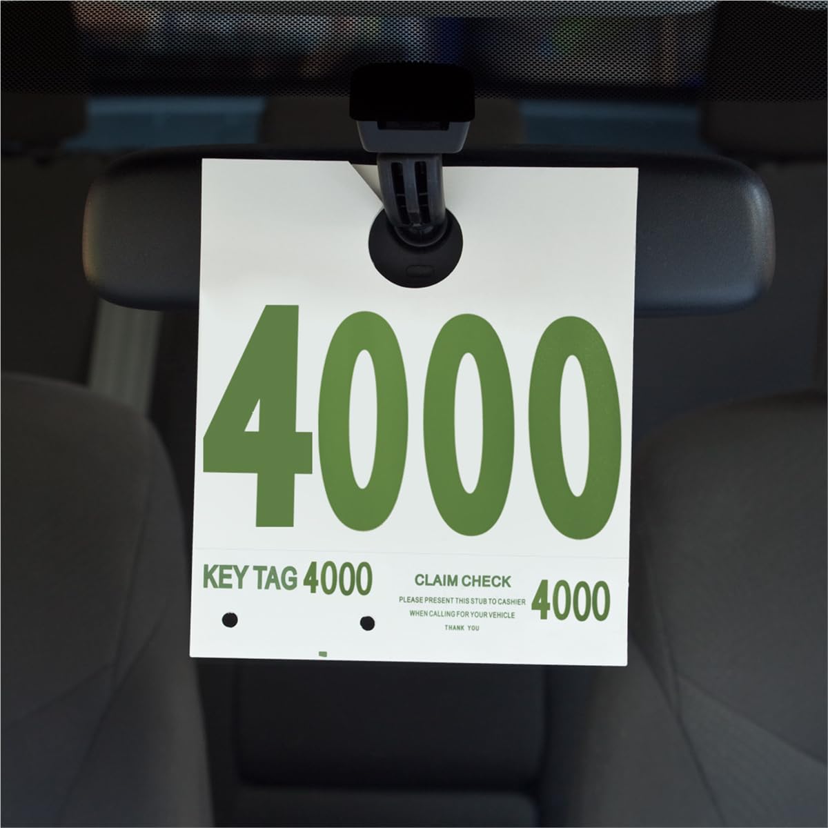 Service Dispatch Slip-N-Grip Numbers Series 4000-4999 7.5Inx6.5In 1000/Box