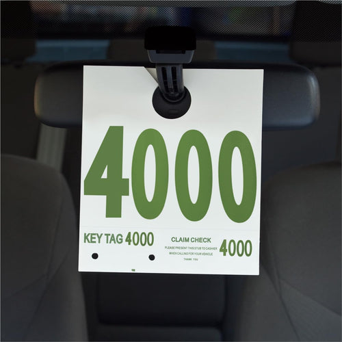 Service Dispatch Slip-N-Grip Numbers Series 4000-4999 7.5Inx6.5In 1000/Box
