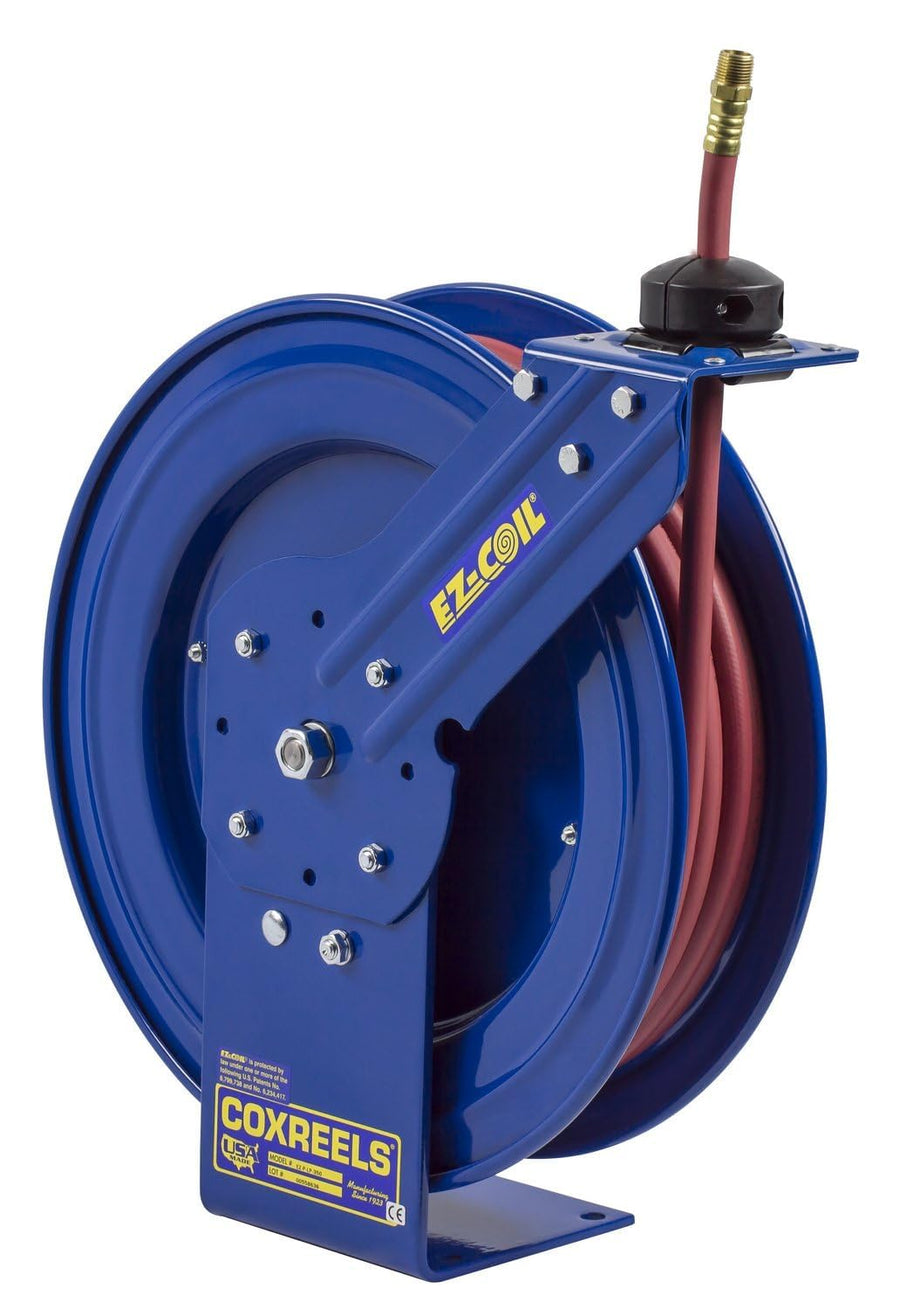 Coxreels EZ-P-LP-350 -Coil Hose Air/Water Reels, 3/8" Hose ID, 50' Length