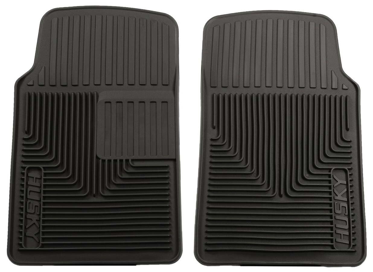 Heavy Duty Husky Liners Front Floor Mats | 1994-2001 Acura Integra, 1991-2005 NSX, 1980-1993 Riviera, and More, Black | 51061
