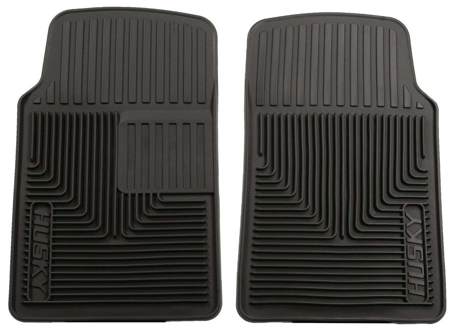 Heavy Duty Husky Liners Front Floor Mats | 1994-2001 Acura Integra, 1991-2005 NSX, 1980-1993 Riviera, and More, Black | 51061