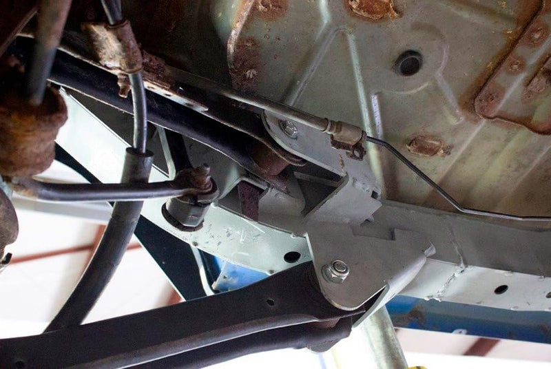 RB4010R Rustbuster Frameworks Trailing Arm Mounts Frame Repair Passenger Side Fits Jeep Wrangler