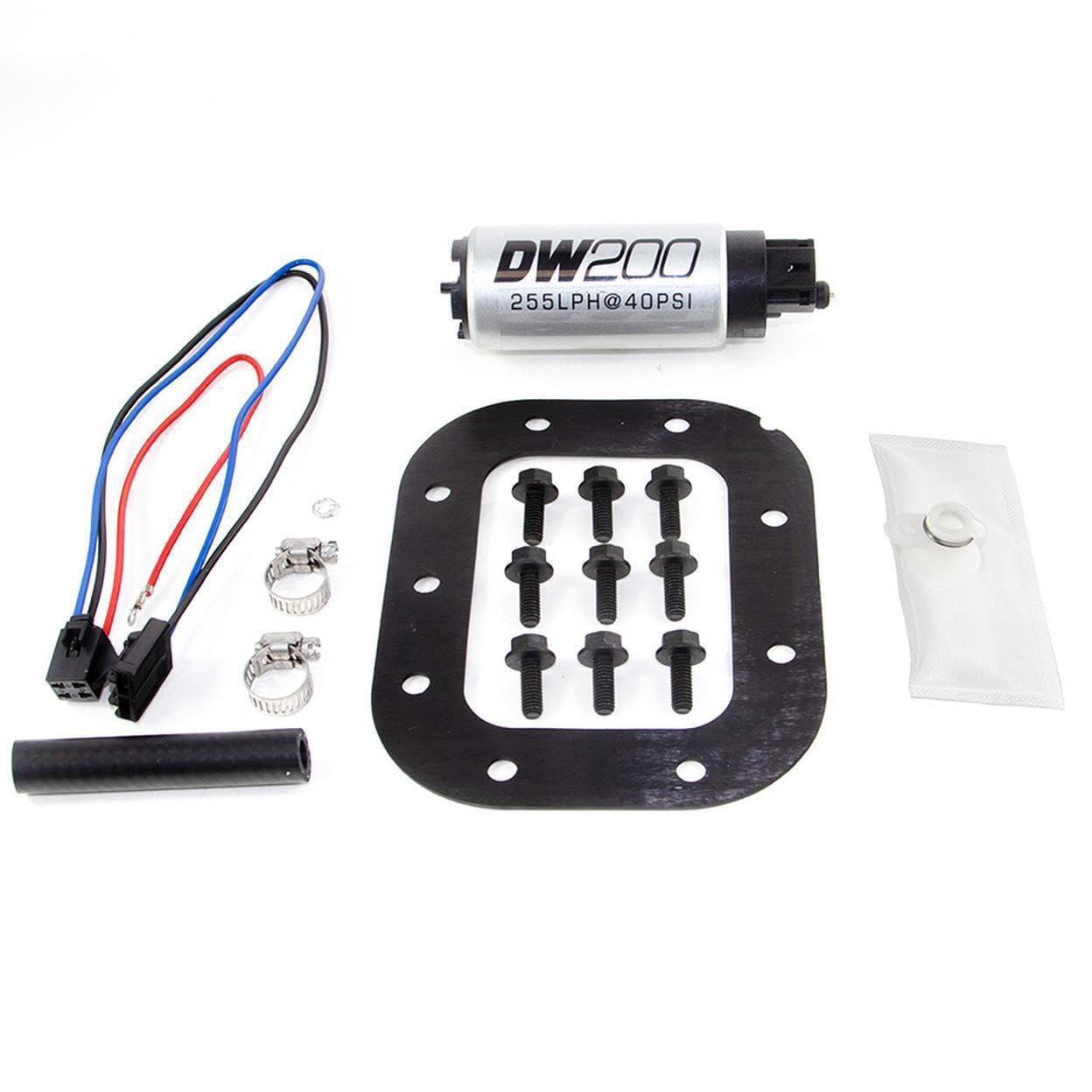 In-Tank DeatschWerks Fuel Pump (255lph with 9-1028 Install Kit), 1 Pack