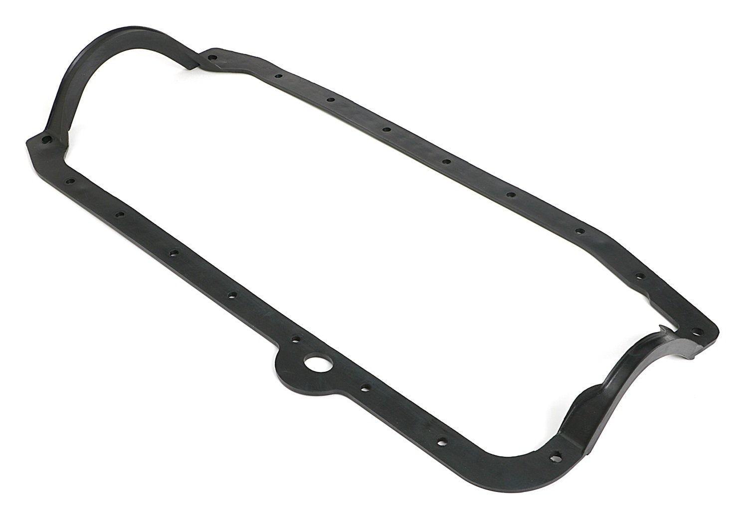 80-85 SBC RUBBER OIL PAN GASKETS TRANS-DAPT PERFORMANCE W/ 2PC REAR SEAL (4338)