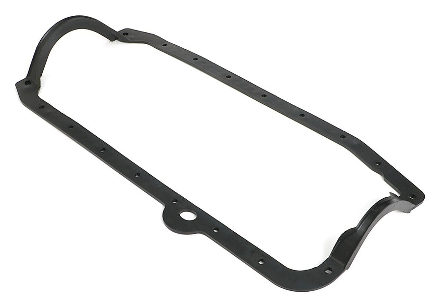 80-85 SBC RUBBER OIL PAN GASKETS TRANS-DAPT PERFORMANCE W/ 2PC REAR SEAL (4338)