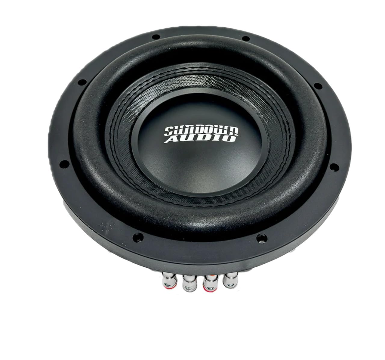 Sundown Audio 10” SML-10 D2 Shallow Mount Subwoofer – 600W RMS/1200W Peak, Dual 2 Ohm, 2.5" Aluminum VC, 14mm Xmax, Ultra-Slim Car Sub for Tight Spaces