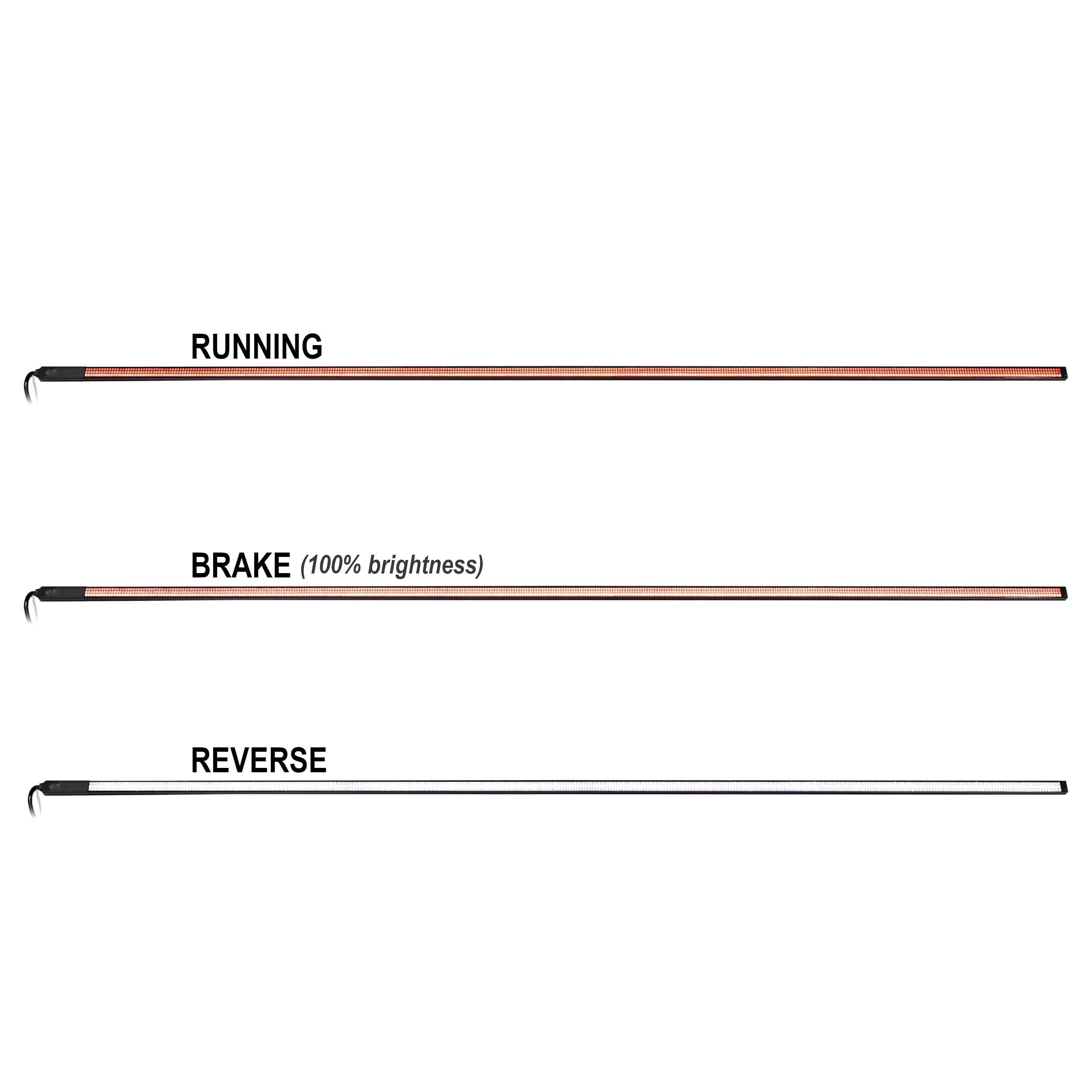 60” Heise Sequential LED Tailgate Lightbar (HE-STGB60)