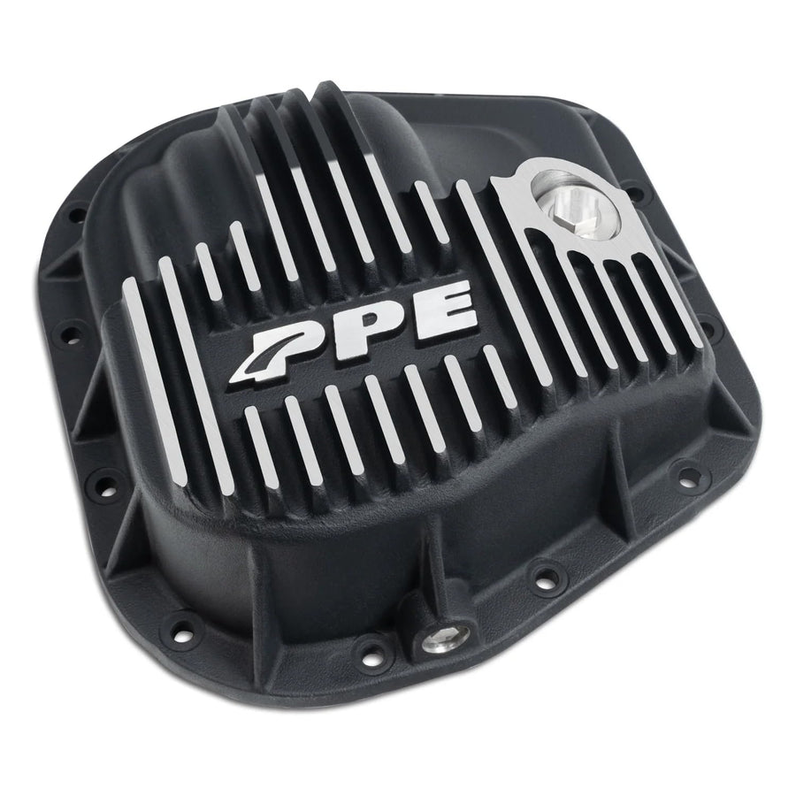 Heavy Duty PPE Rear Differential Cover 338051210 (Brushed) Compatible with 1997+ Ford F-150 or 1997-2001 Expedition or Navigator or 2015-2020 Transit