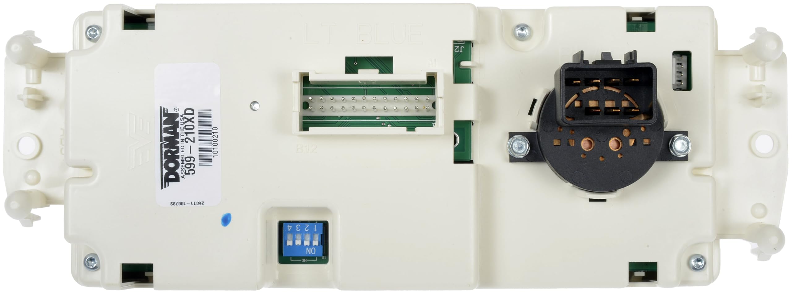 Dorman Patented 599-210XD Climate Control Module with Manual A/C Controls Assembled in USA Compatible with Select Models (OE FIX)