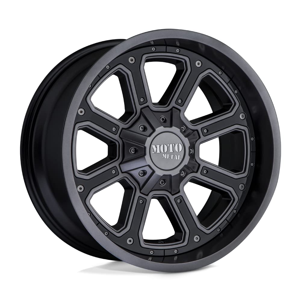 Moto Metal 20X10 MO984 GBLK-INS 5X5.0/5.5 M-GRY -24MM - MO98421035424N