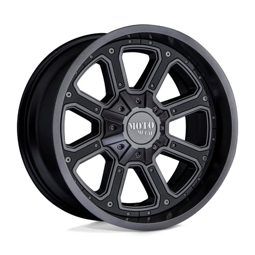 Moto Metal 20X9 MO984 GBLK-INS M-GRY -12MM 8X6.5 - MO98429080412N