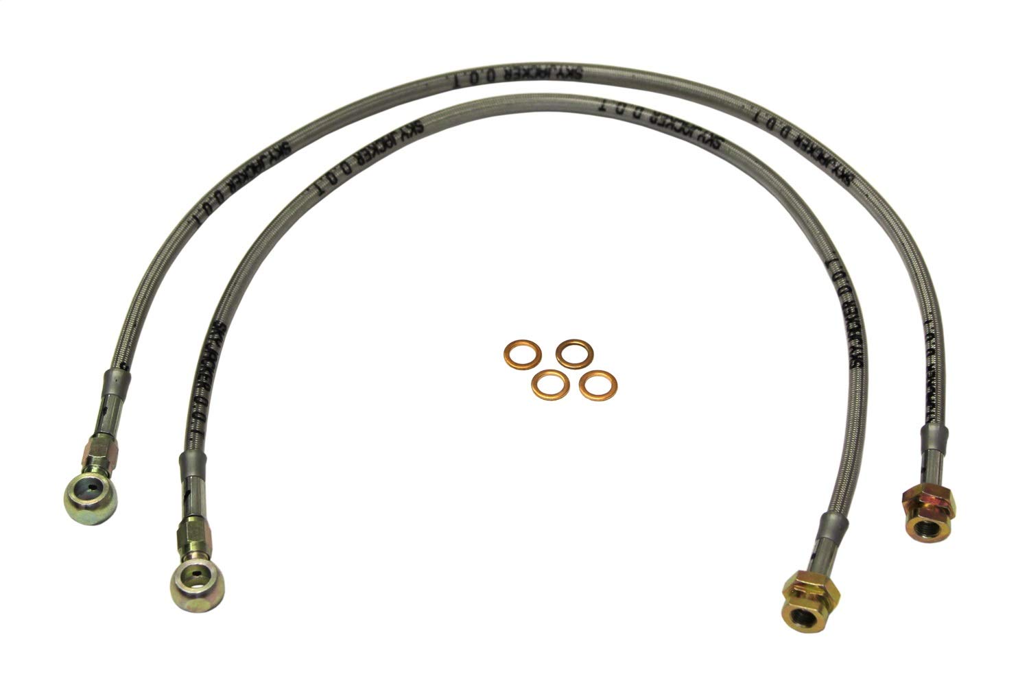 Front Brake Line Skyjacker FBL27 (79-87 GM HD 3/4-1 Ton),Black