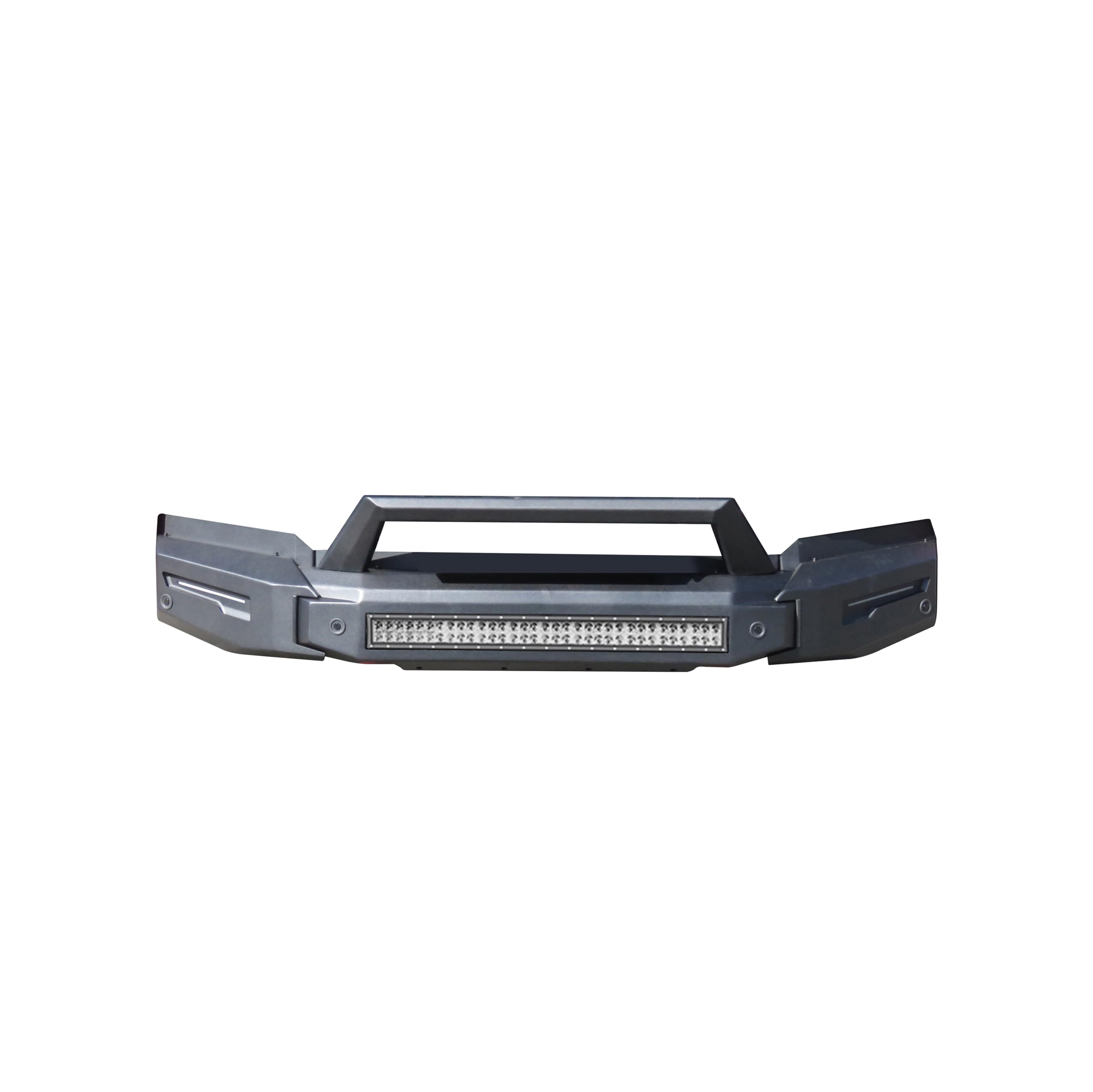 Heavy Duty Black Horse Armour II Modular Front Bumper Modular Matte Black Compatible with 2013-2018 Ram 1500-AFB-SI20-K2