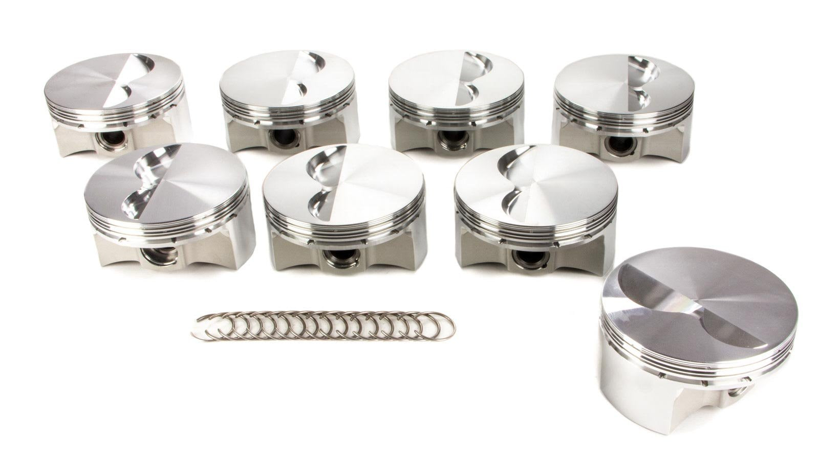 Flat Top JE Pistons Piston Set for Small Block Chevy 258029