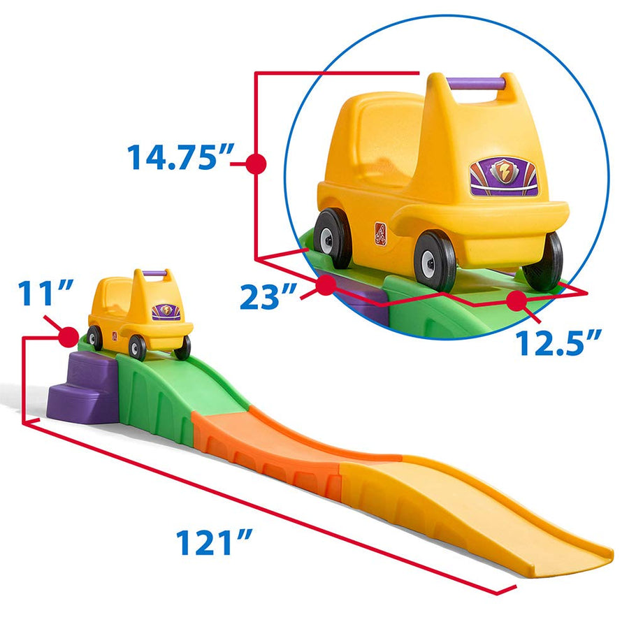 Step2 Roller Coaster Up & Down Ride On, Multicolor (711400)