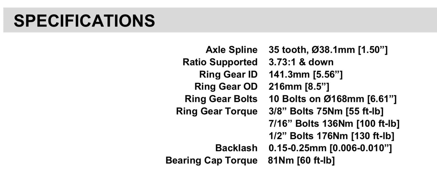 Air Locking ARB Differential RD147