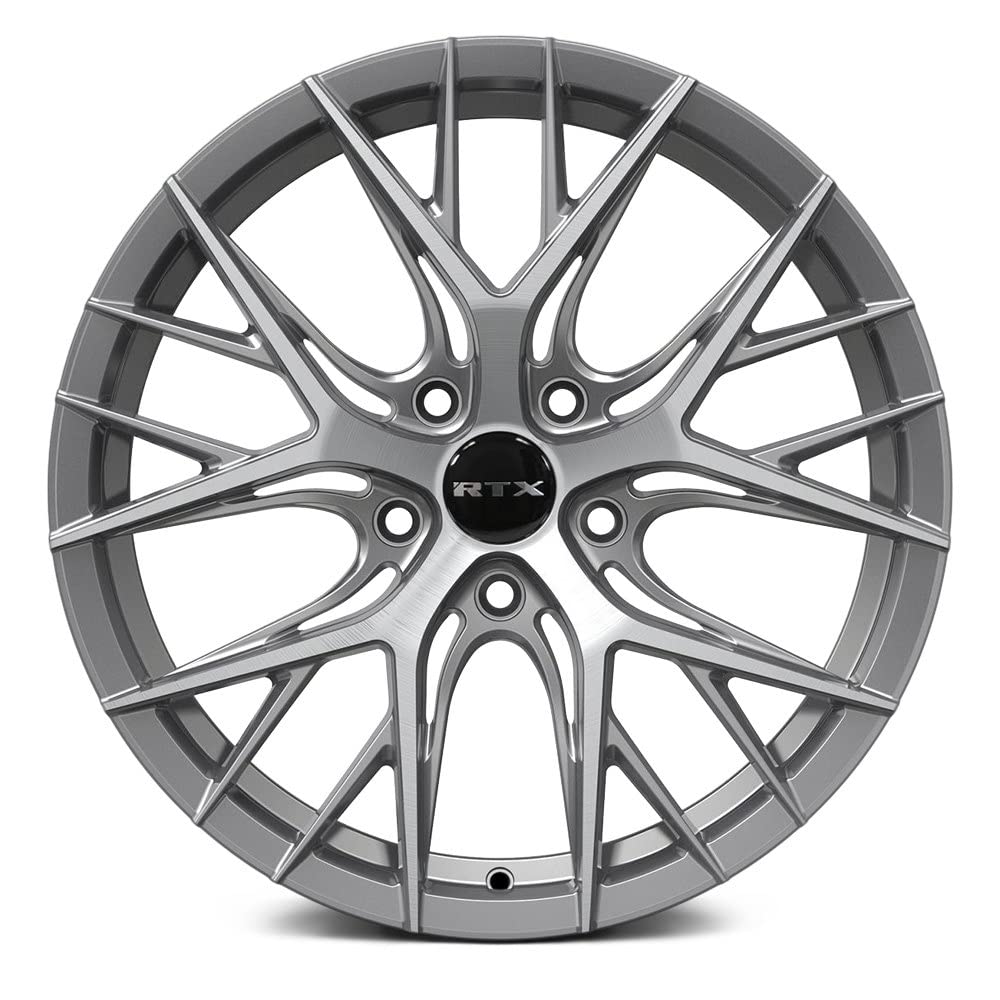 Custom RTX Valkyrie Wheel - 20x8.5, 38 Offset, 5x114.3 Bolt Pattern, 73.1mm Hub - Gunmetal with Machined Face Rim