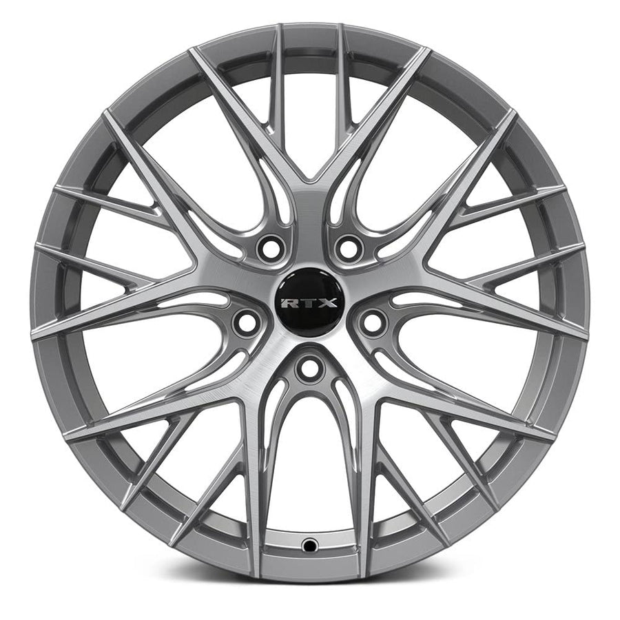Custom RTX Valkyrie Wheel - 20x8.5, 38 Offset, 5x114.3 Bolt Pattern, 73.1mm Hub - Gunmetal with Machined Face Rim