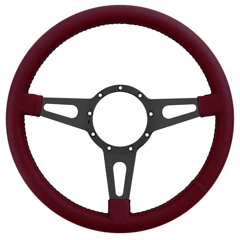Lecarra 44503 Burgandy Mark 4 Supreme Black Standard Grip