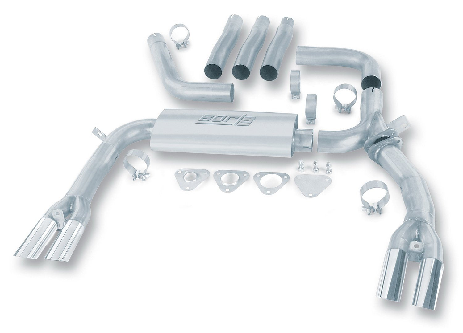 3" Borla Adjustable Cat-Back Exhaust System 14888
