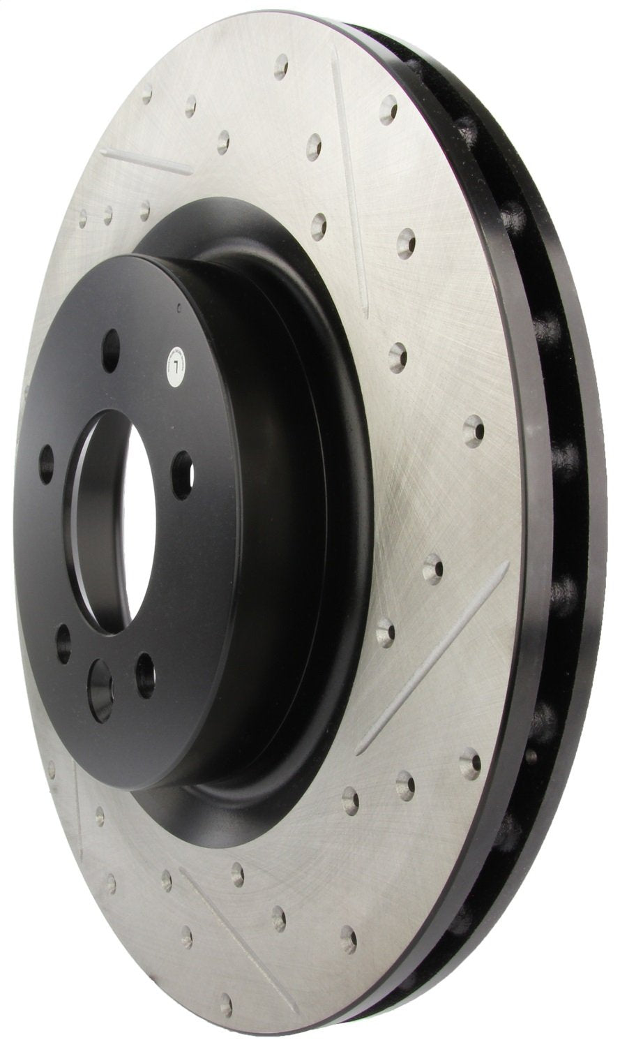 Sport Drilled/Slotted Brake Rotor StopTech 127.22011L (Front Left), 1 Pack