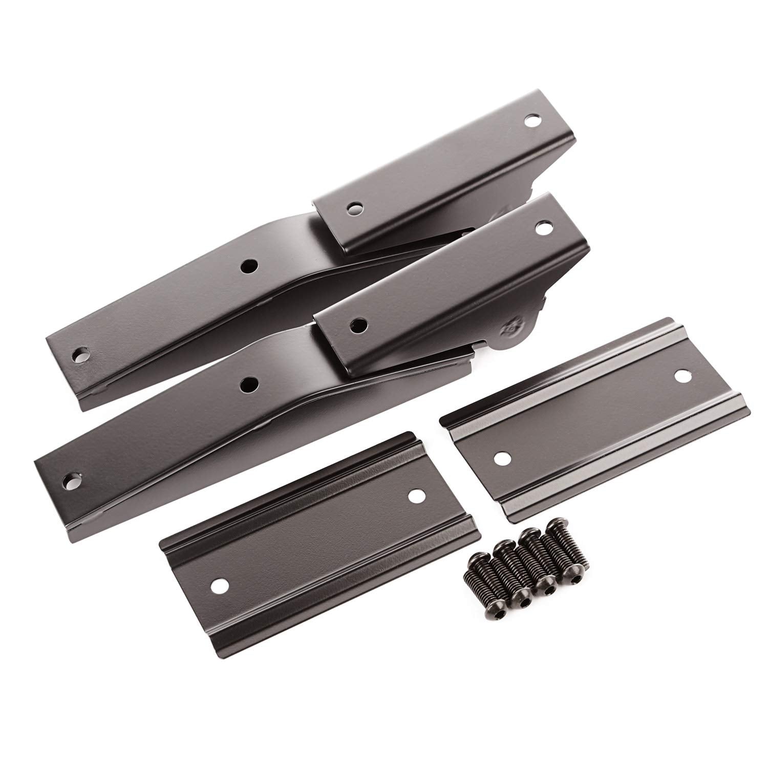 Black Tailgate Hinge Kit | Omix-Ada 11218.10 | Fits 1997-2006 Jeep Wrangler TJ