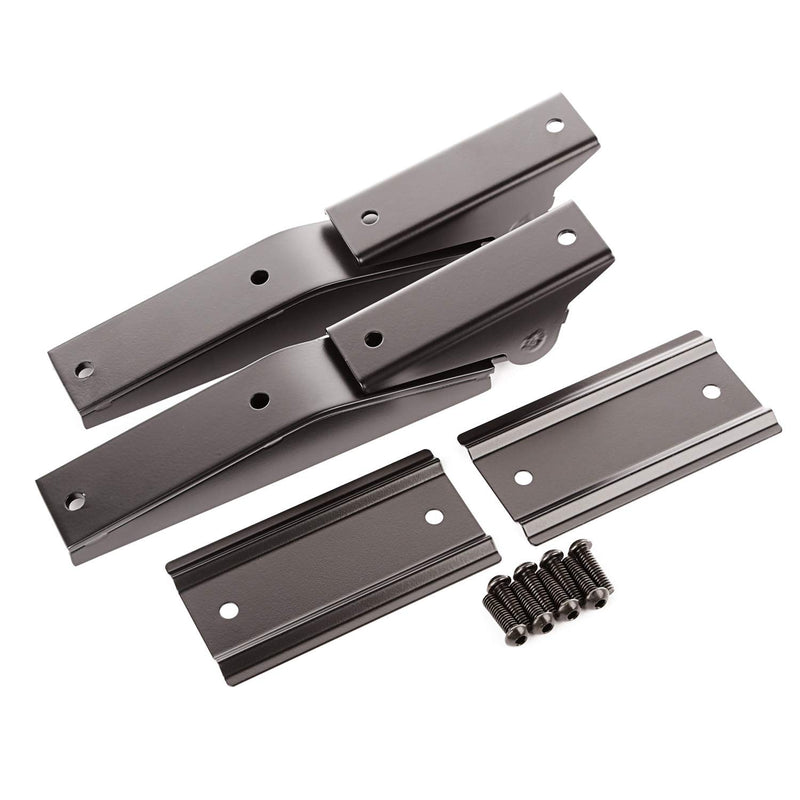 Black Tailgate Hinge Kit | Omix-Ada 11218.10 | Fits 1997-2006 Jeep Wrangler TJ