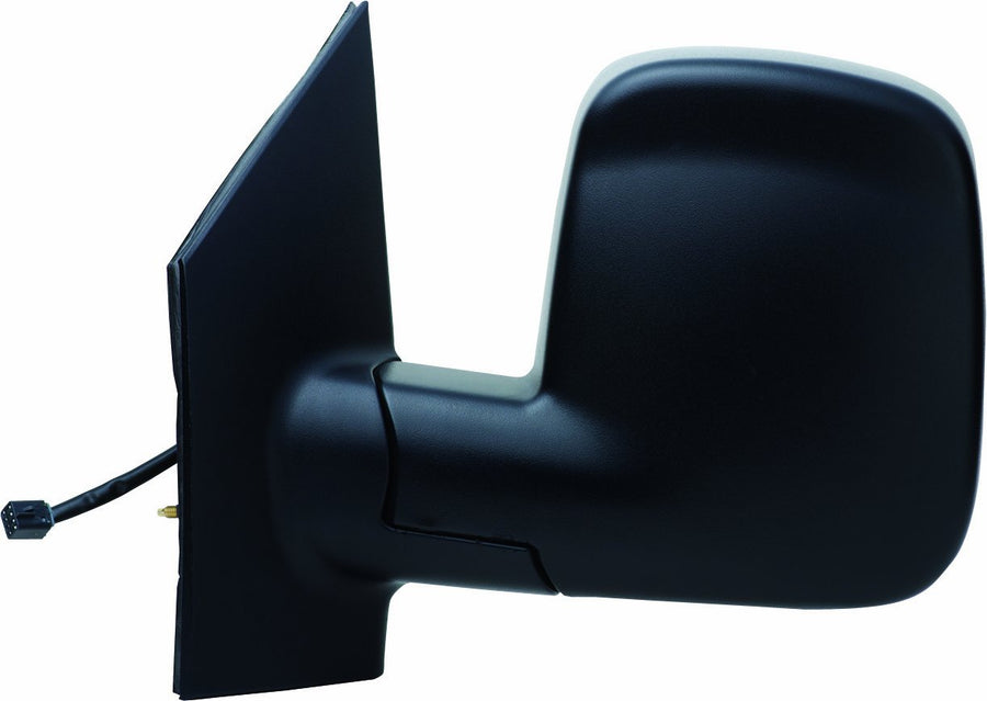 Fit System Mirror Driver Side for Chevy Express Full Size Van, GMC Savana Full Size Van, Textured Black, Foldaway, Heated Power