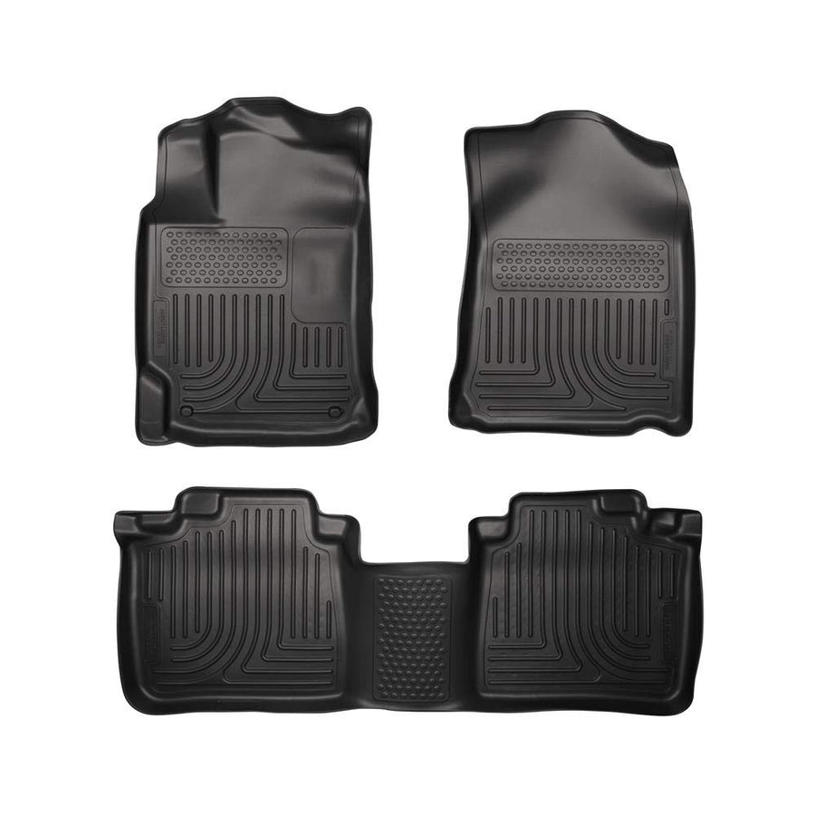 Husky Liners WeatherBeater 98541 Combination Front & 2ND Seat Floor Liners - (3