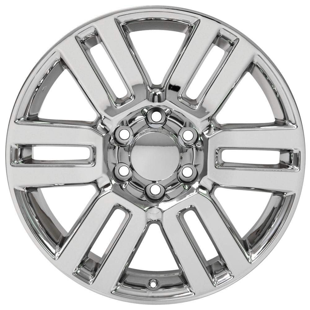 20 Inch OE Wheels TY10 Rim Fits 4Runner Style 6x139.7 20x7 Chrome - Hollander 69561 (1)