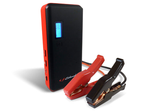 Schumacher 800 Amp SL1327 12V Rechargeable Lithium Jump Starter Starts 8.0L - Gas - 6.0L - Diesel vehicles USB Power for Charging Phones/Tablets Auto Pre-Boost for Ultimate Cold Temp Starting