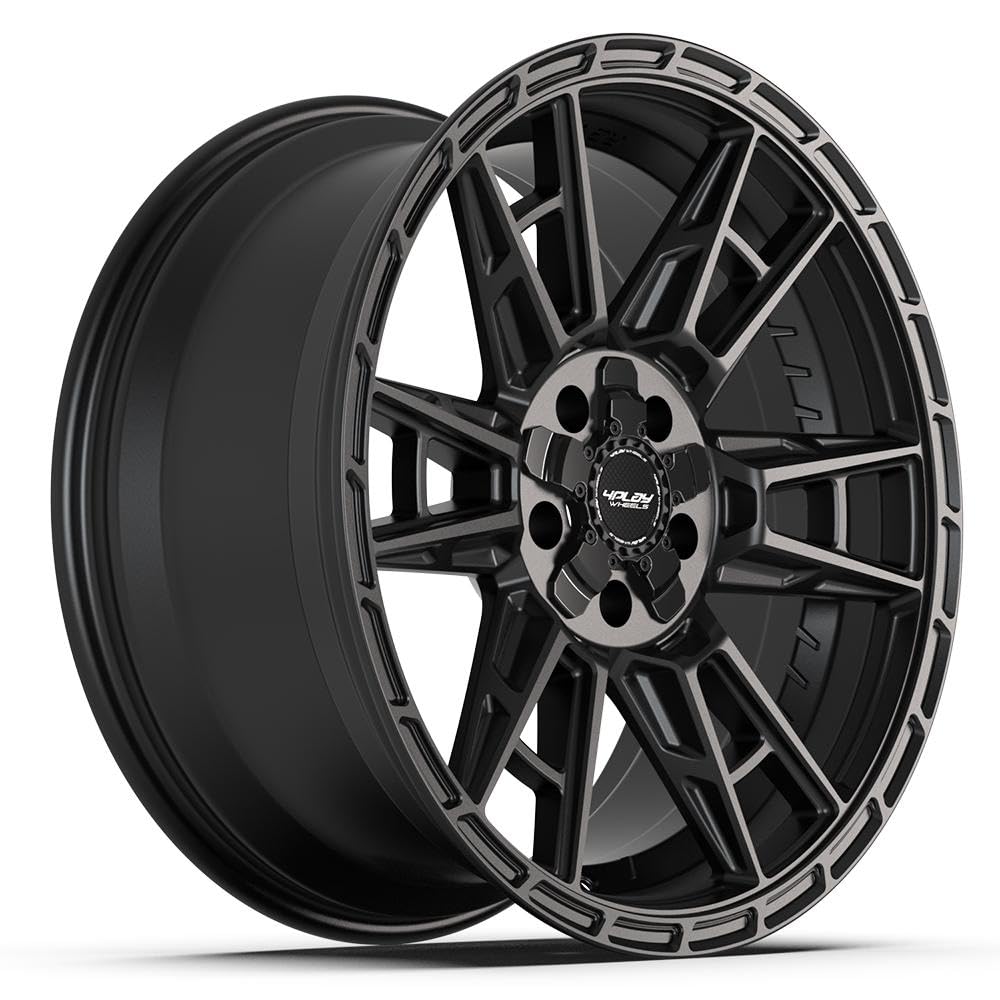 4Play Wheels 4PS20-20090-5D55-18B1: 20X9 Sport2.0 4Ps20 5X5" & 5X5.5" +18Et In Matte Black